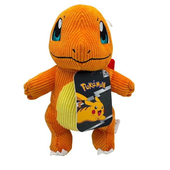 NWT POKÉMON Pikachu Charmander Squirtle Bulbasaur 7-8" Plush Starters Nintendo - Picture 3 of 16